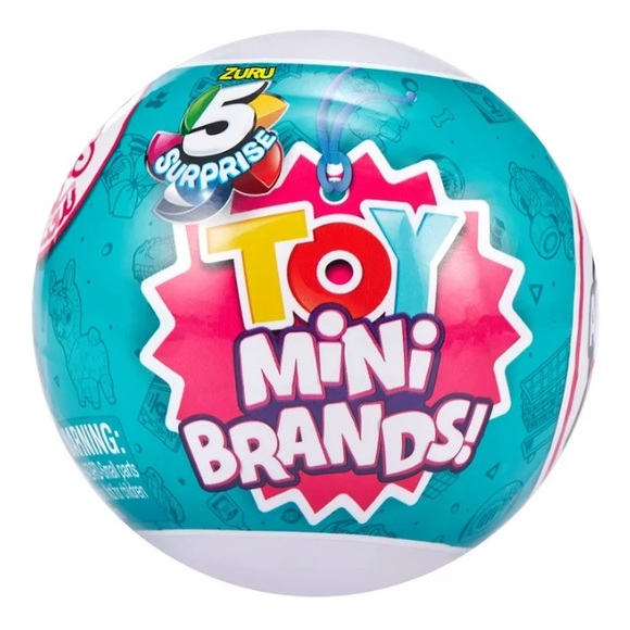NWT- (2 Balls) 5 Surprise Toy Mini Brands Capsule Collectible Toy - Picture 2 of 7